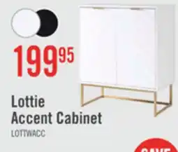 The Brick Lottie 28.5 2-Door Accent Cabinet - Glossy White offer