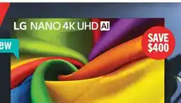 The Brick LG 85 NU860 Series NANO UHD 4K Smart TV (85NU860BYUA.ACC) - 2026 Model offer