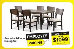 Leon's Arabella 7-Piece Dining Set offer