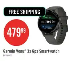 The Brick Garmin Venu 3s Gps Smartwatch - Health Tracker W/14 Days Battery Life, 41mm - Pebble Gray Case offer