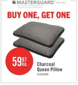 The Brick Masterguard Charcoal Tencel Queen Pillow offer