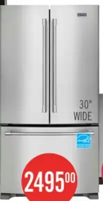 The Brick Maytag 33 22 Cu. Ft. French-Door Refrigerator - Fingerprint Resistant Stainless Steel - MRFF5033PZ offer
