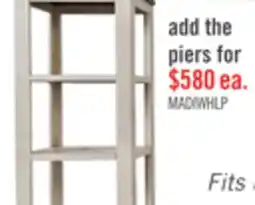 The Brick Madison Bookcase Pier – White offer