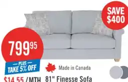 The Brick 81 Finesse Sofa offer
