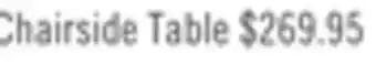 The Brick Konagrove 16 Rustic Chairside Table with Storage and Shelf - Dark Brown Wood offer