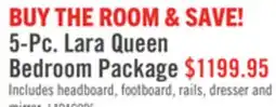 The Brick 5-Pc. Lara Queen Bedroom Package offer