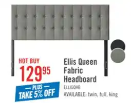 The Brick Ellis Queen Fabric Headboard offer