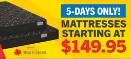 The Brick Springwall Advance Vauxhall Tight Top Firm Twin Mattress offer