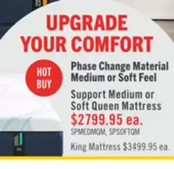 The Brick Tempur-Pedic TEMPUR Support Medium Queen Mattress offer