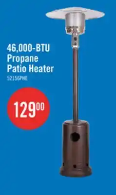 The Brick 46,000-BTU Propane Patio Heater offer