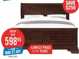 The Brick QUEEN BED offer