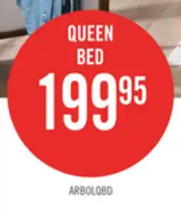 The Brick Arbor Panel Bed, Driftwood White - Queen Size offer
