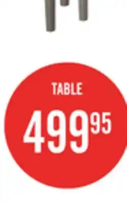 The Brick Cove 5pc Dining Table Set with Table & 4 Chairs, Storage Drawers, Melamine, 66W - Grey offer