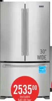 The Brick 22-cu. ft. French-Door Fridge offer