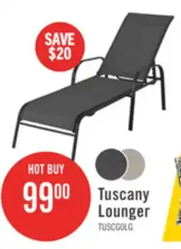 The Brick Tuscany Lounger offer