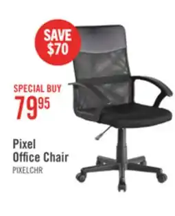 The Brick Pixel 22 Mesh Fabric Office Chair with Lumbar Support - Black offer