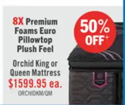 The Brick Beautyrest Black Signature Orchid Euro Pillowtop Queen Mattress offer