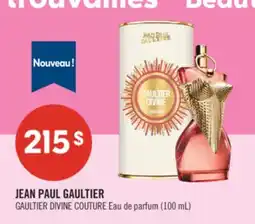 Pharmaprix JEAN PAUL GAULTIER GAULTIER DIVINE COUTURE Eau de Parfum offer