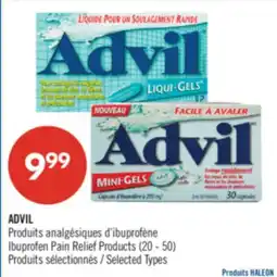 Pharmaprix ADVIL Ibuprofen Pain Relief Products offer
