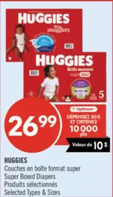 Pharmaprix HUGGIES Super Boxed Diapers offer