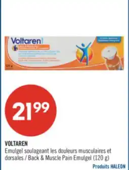 Pharmaprix VOLTAREN Back & Muscle Pain Emulgel offer