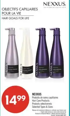 Pharmaprix NEXXUS Hair Care Products offer