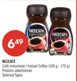 Pharmaprix NESCAFÉ Instant Coffee offer