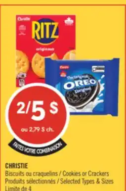 Pharmaprix CHRISTIE Cookies or Crackers offer