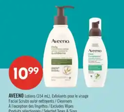 Pharmaprix AVEENO Lotions (354 mL), Facial Scrubs or Cleansers offer