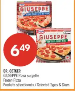 Pharmaprix DR. OETKER GIUSEPPE Frozen Pizza offer
