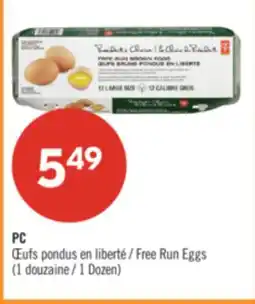 Pharmaprix PC Free Run Eggs offer