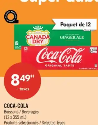 Pharmaprix COCA-COLA Beverages offer