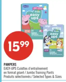 Pharmaprix PAMPERS EASY-UPS Jumbo Training Pants offer