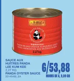 Wholesale Club SAUCE AUX HUÎTRES PANDA LEE KUM KEE offer
