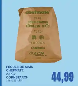 Wholesale Club FÉCULE DE MAÏS CHEFMATE offer