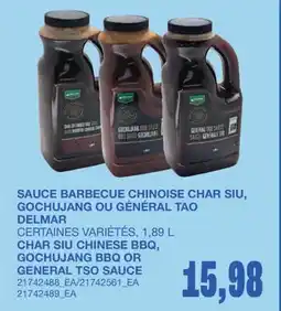 Wholesale Club SAUCE BARBECUE CHINOISE CHAR SIU, GOCHUJANG OU GÉNÉRAL TAO offer