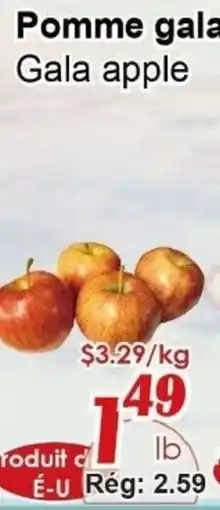 Marche C&T Gala apple offer