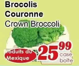 Marche C&T Brocolis Couronne Crown Broccoli offer