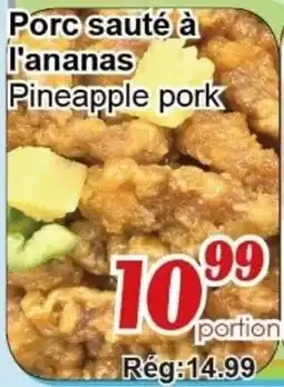 Marche C&T Pineapple pork offer