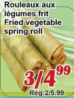 Marche C&T Fried vegetable spring roll offer