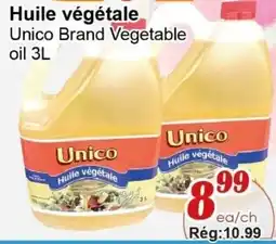 Marche C&T Unico vegetable oil offer