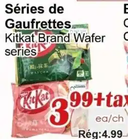 Marche C&T Kitkat Brand Wafer series offer