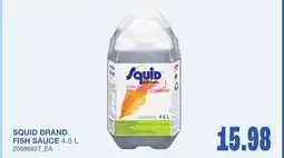 Wholesale Club SQUID BRAND FISH SAUCE offer