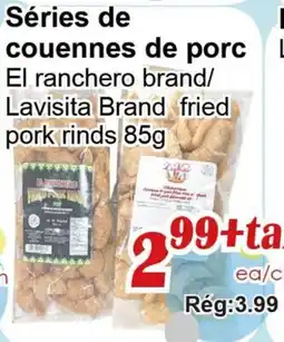 Marche C&T Séries de couennes de porc offer