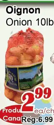 Marche C&T Oignon offer