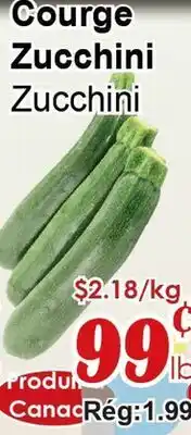 Marche C&T Zucchini offer