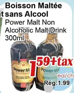 Marche C&T Boisson Maltée Power Malt Non Alcool offer