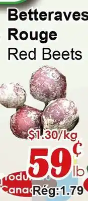 Marche C&T Red Beets offer