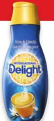 Walmart International Delight coffee creamer 946 mL or cold foam 396 g offer
