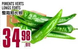 Marché Lian Tai PIMENTS VERTS LONGS FORTS offer